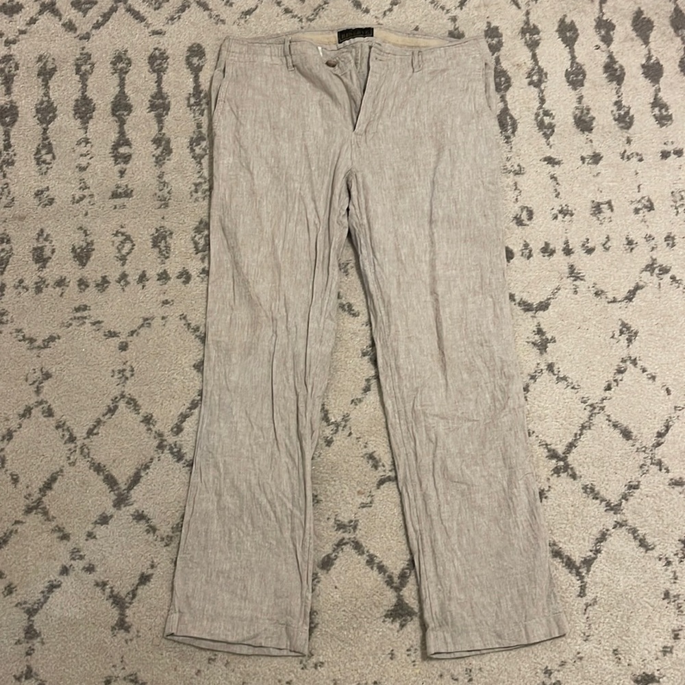 Jos A Bank cotton/linen blend dress pant